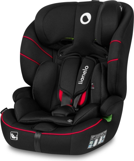 Car Seat LIONELO Levi i-Size 76–150 cm – Sporty Black