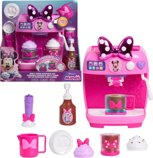 Just Play Disney Minnie Mouse barista set – kids coffee maker