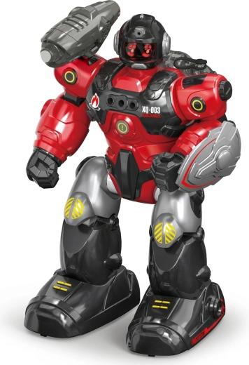 Remote-Controlled Firefighter Robot Spraying Water, 40 cm