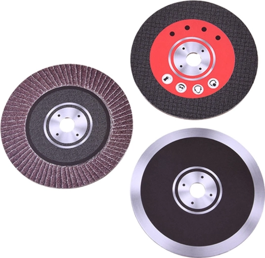 Three interchangeable discs