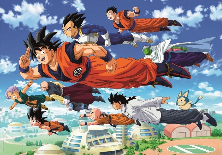 Пъзел Clementoni Dragon Ball полет 1000 части