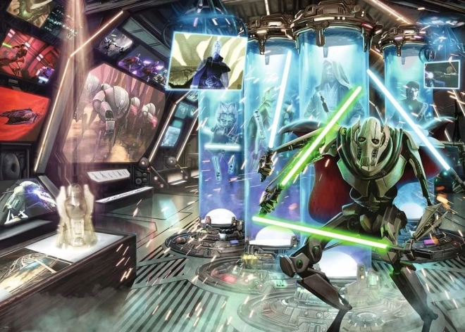 Puzzle RAVENSBURGER Star Wars – Villains: General Grievous, 1000 pieces