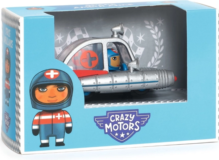 Djeco Crazy Motors количка Space Ambulance