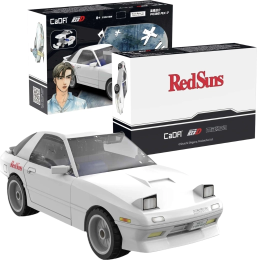 CaDA Mazda RX-7 FD3S Initial D строителен комплект автомобил 1:35
