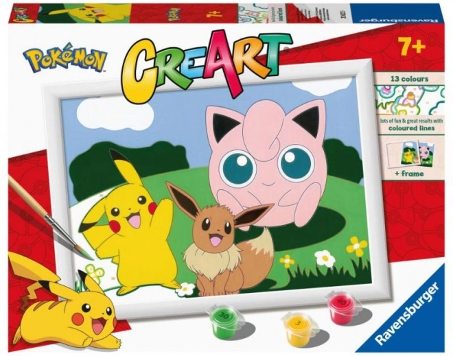 CreArt Pokémon – рисуване по номера