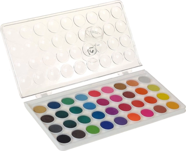 Детски водни бои 36 цвята - 1 брой