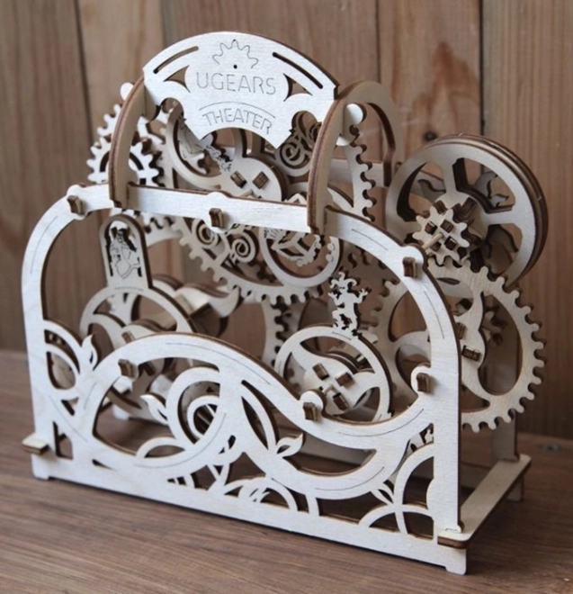 Creative play and a decoration made from natural wood