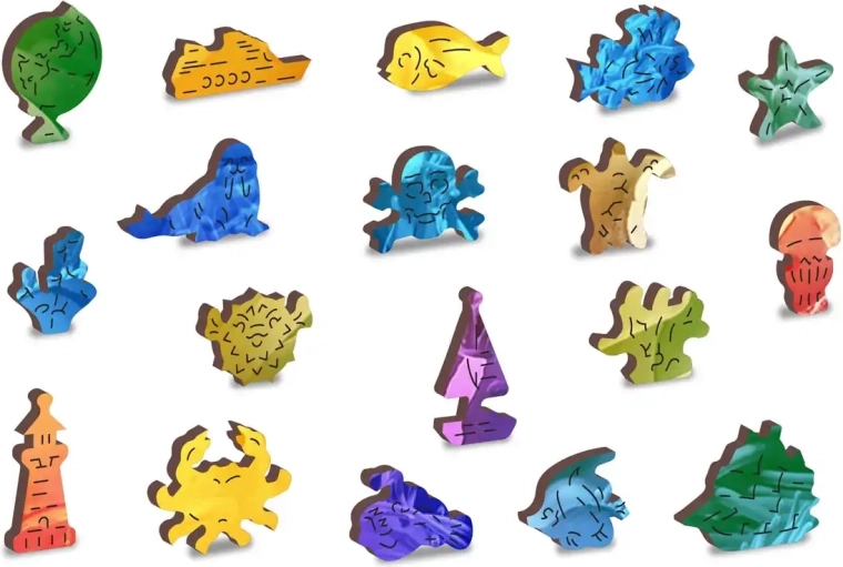 Unique wooden pieces