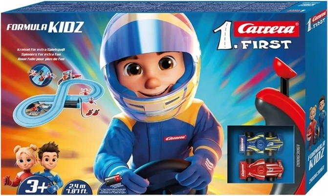Carrera First racing track Formula Kidz 2.4 m