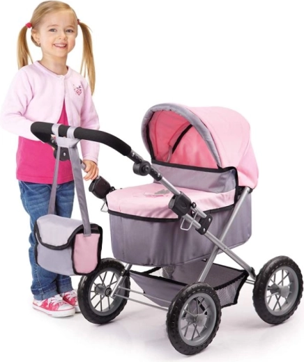 Adjustable handle for comfortable pushing
