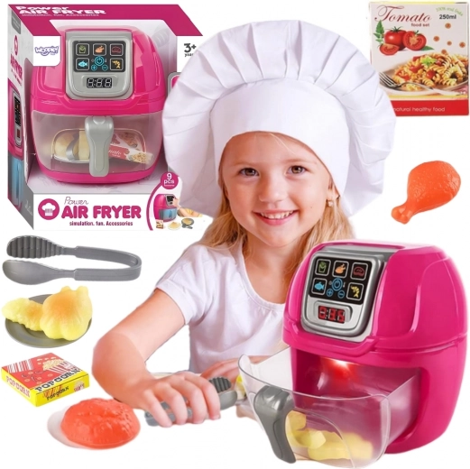 Интерактивна детска въздушна фритюрница WOOPIE Air Fryer
