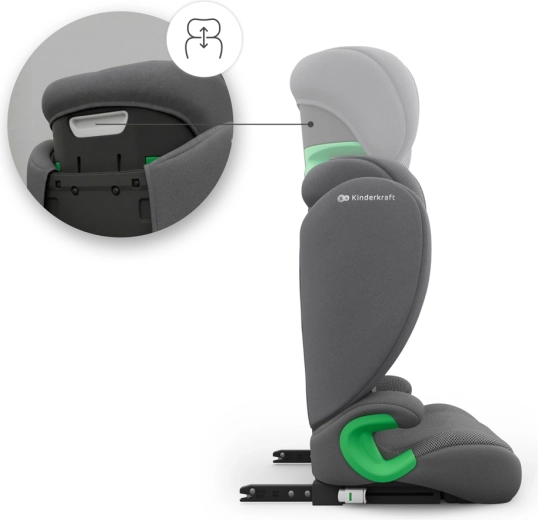Grows with your child and is comfortable even on longer trips