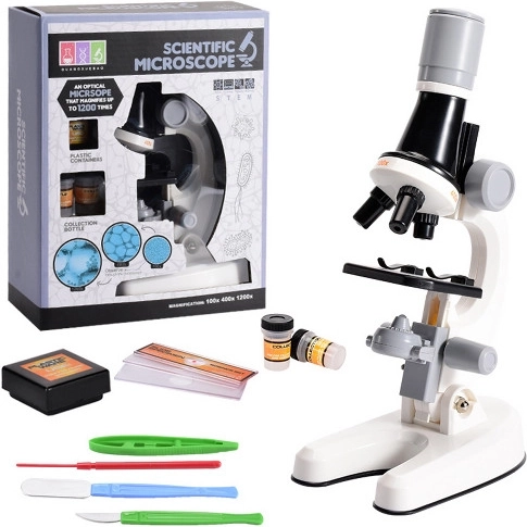 Basic Educational Microscope 100×/600×/900×