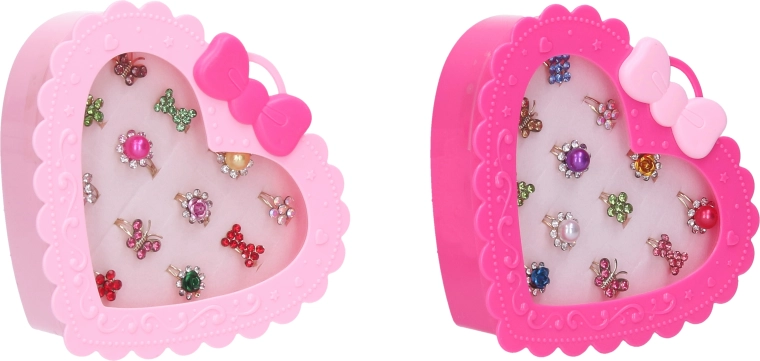 Rings in a box – set of 12 pieces