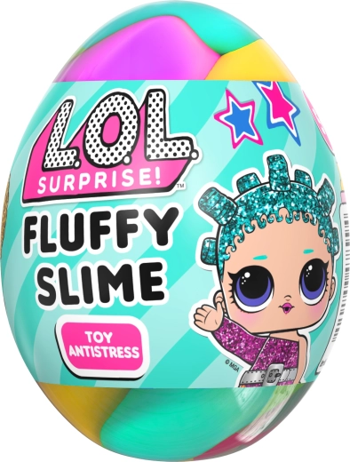 Fluffy slime for sensory play