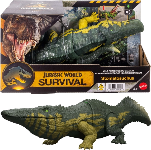 Интерактивен динозавър Jurassic World Stomatosuchus със звук и светлина