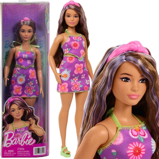 Кукла Barbie Fashionistas с рокля на цветя