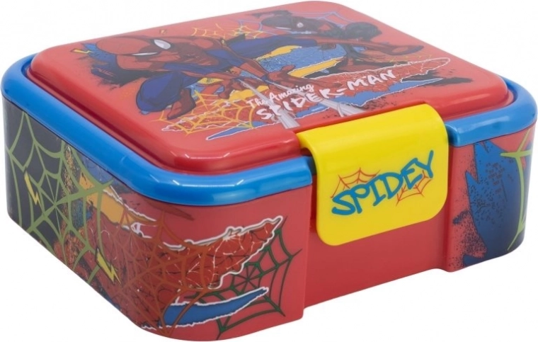 Кутия за закуска SPIDER-MAN, 3 отделения
