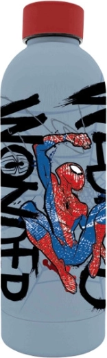 Неръждаема бутилка с 3D принт SPIDERMAN 500 мл