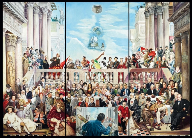 Schmidt puzzle Thus Passes Worldly Glory 3000 pieces
