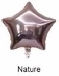 Natural Star Foil Balloon 45 cm
