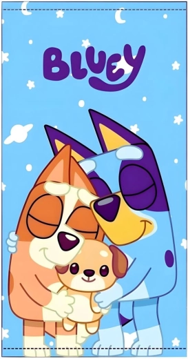 Bluey beach towel - 1 piece