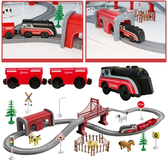 Електрически локомотив за истинско изживяване при движение