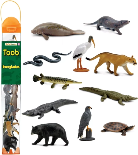 Safari Ltd. туба Everglades – мини фигурки на животни