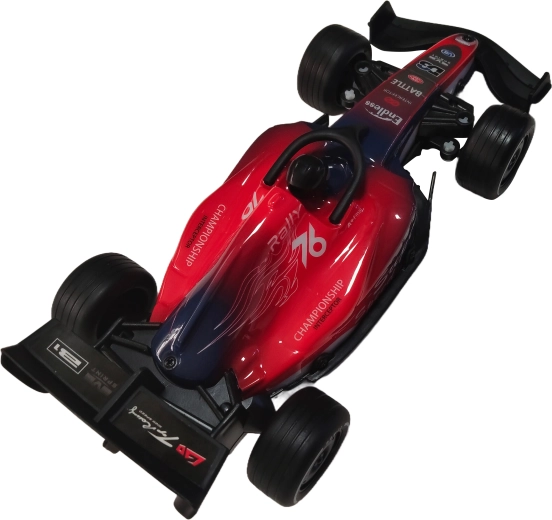 Sporty formula car measuring 25.5 cm