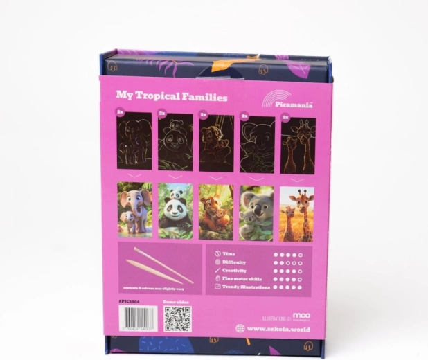 Easy crafting with a wooden stylus and brush