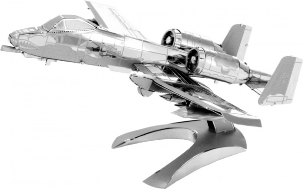 METAL EARTH 3D Puzzle A-10 Warthog Attack Aircraft