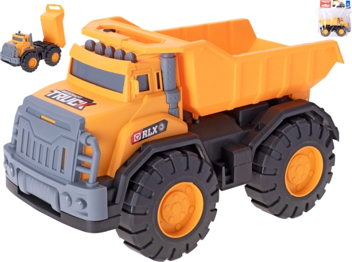 Construction Dump Truck 33 cm – plastic toy with freewheeling