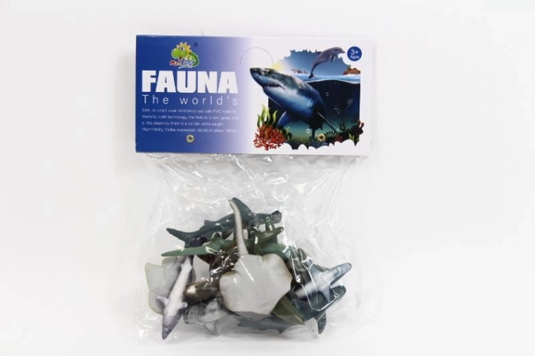 Sea Animals Set – 12 Figurines