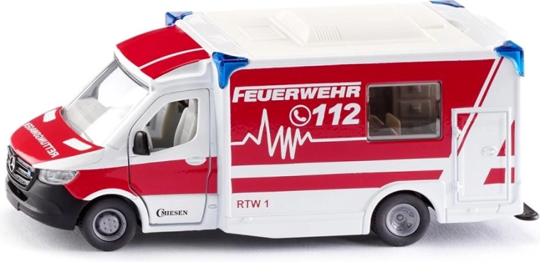 Siku ambulance MERCEDES-BENZ Sprinter type C with light and siren