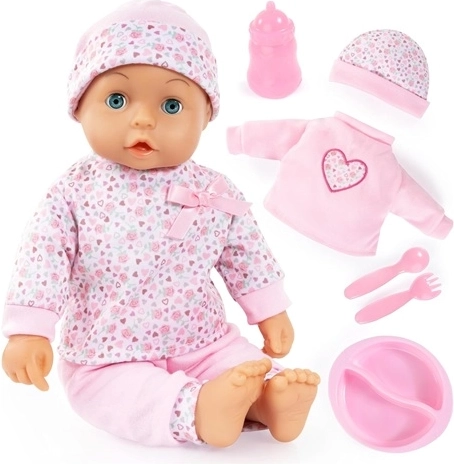 Soft Baby Doll Bayer Design My First Lisa with Accessories 36 cm Pink