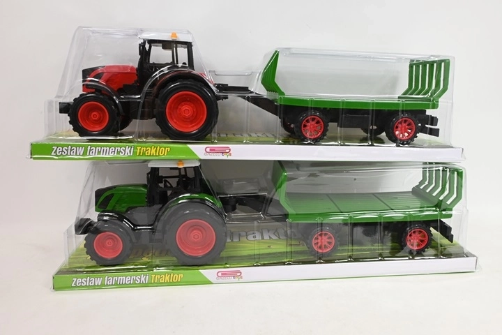 Kids' Tractor with Trailer
