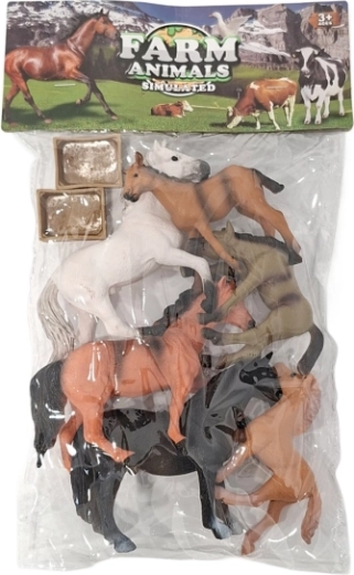 Animals – horses, figurine set