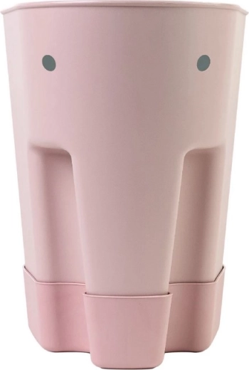 Shnuggle Ellie кошница за съхранение на играчки за вана blush pink
