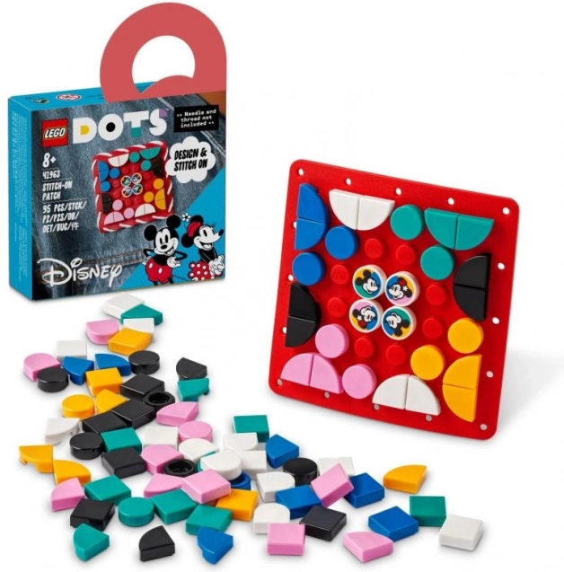 LEGO® DOTS 41963 Нашивка Мишокът Мики и Мишката Мини