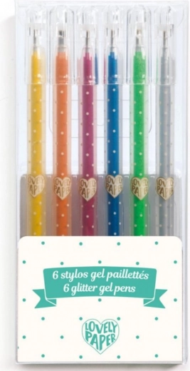 Sparkling Gel Pens Djeco