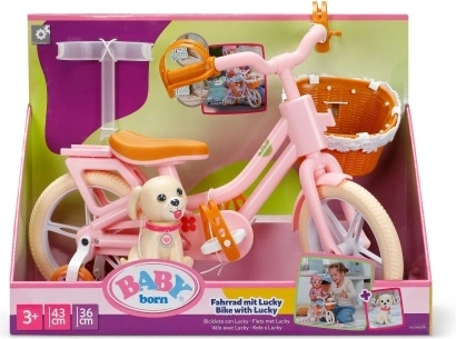 BABY born bike with dog Lucky for dolls