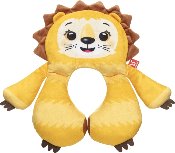 Supports the head and neck while sleeping