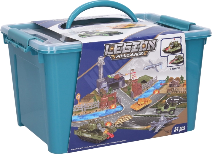 Military Play Set - 54 Pieces