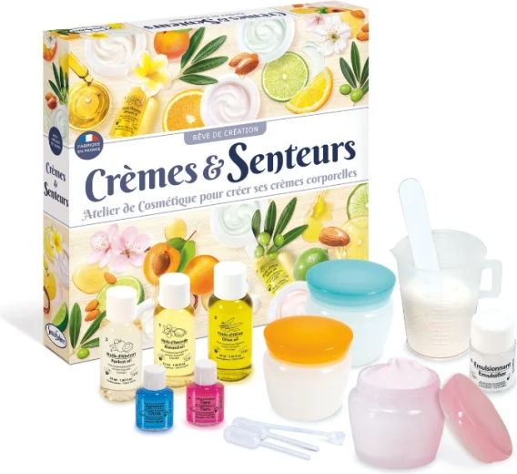 Sentosphere set for making body creams and fragrances