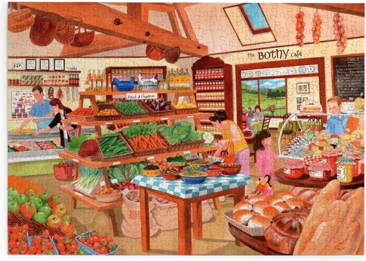 Puzzle Delicatessen Shop, 500 Extra-Large Pieces
