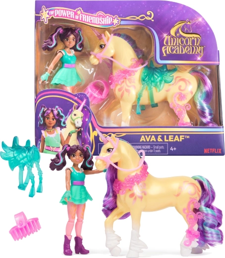 Фигурки Ava и Leaf от Unicorn Academy с аксесоари