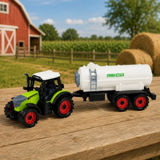 Impressive tractor + trailer set