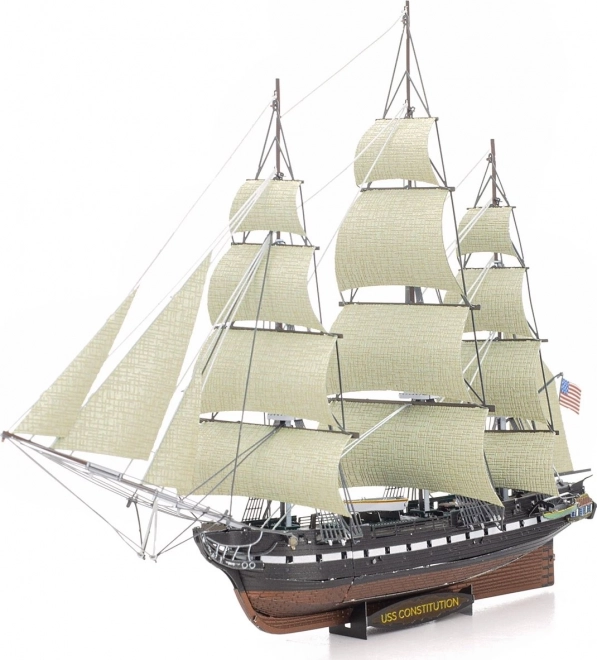 METAL EARTH 3D Puzzle Premium Series: Loď USS Construction