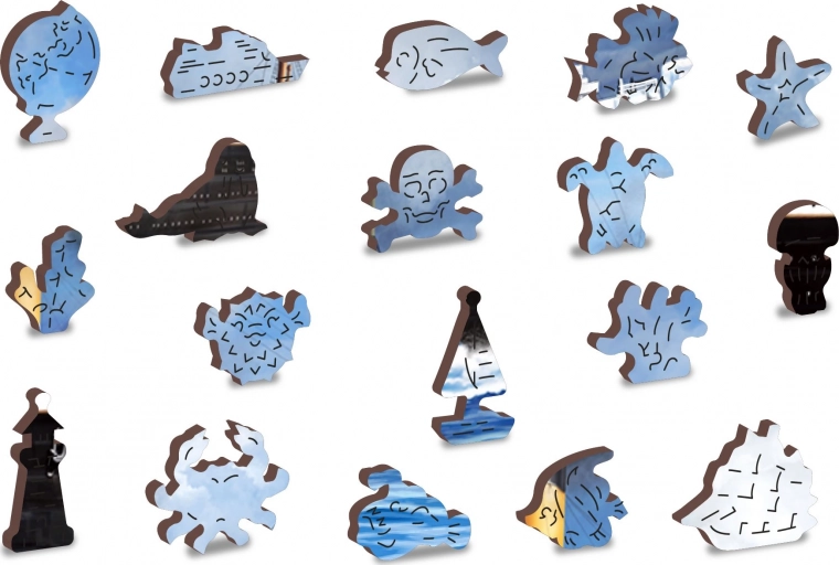 Уникално оформени елементи с лазерни детайли