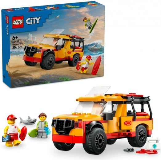LEGO City 60453 Спасителен автомобил за спасител на плажа